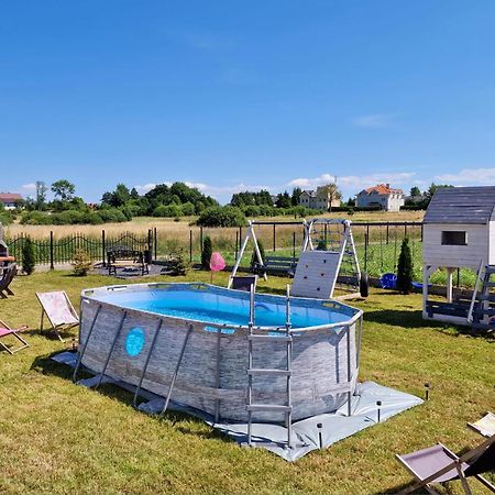 Diamenty Baltyku Domki Wakacyjne Balia Z Jacuzzi Mielenko Exterior foto