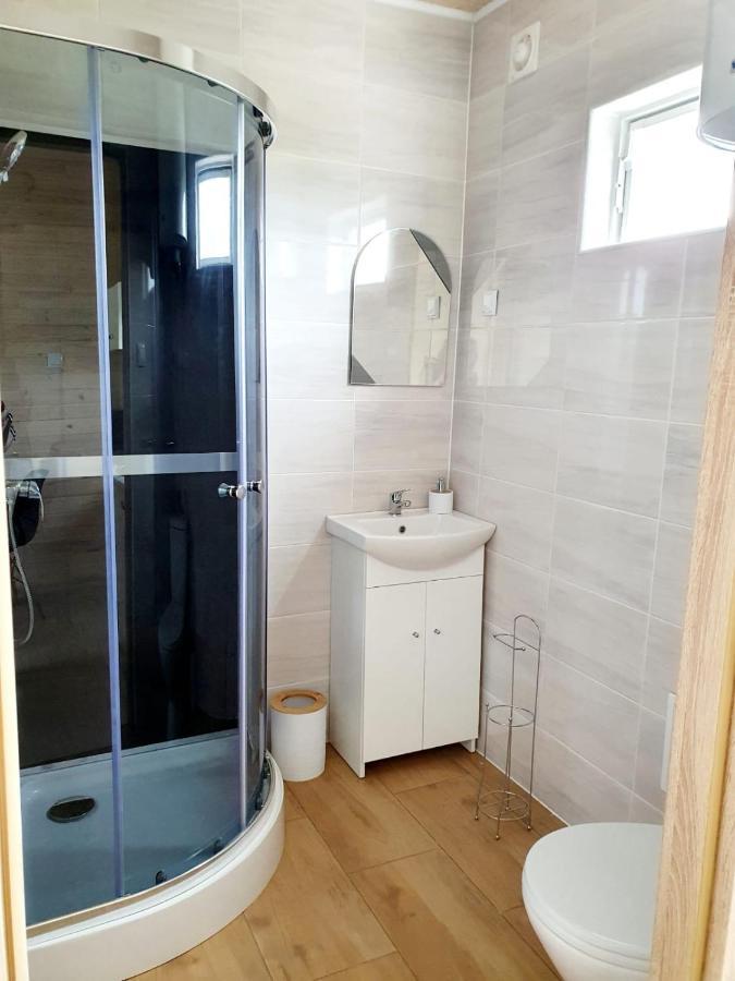 Diamenty Baltyku Domki Wakacyjne Balia Z Jacuzzi Mielenko Exterior foto